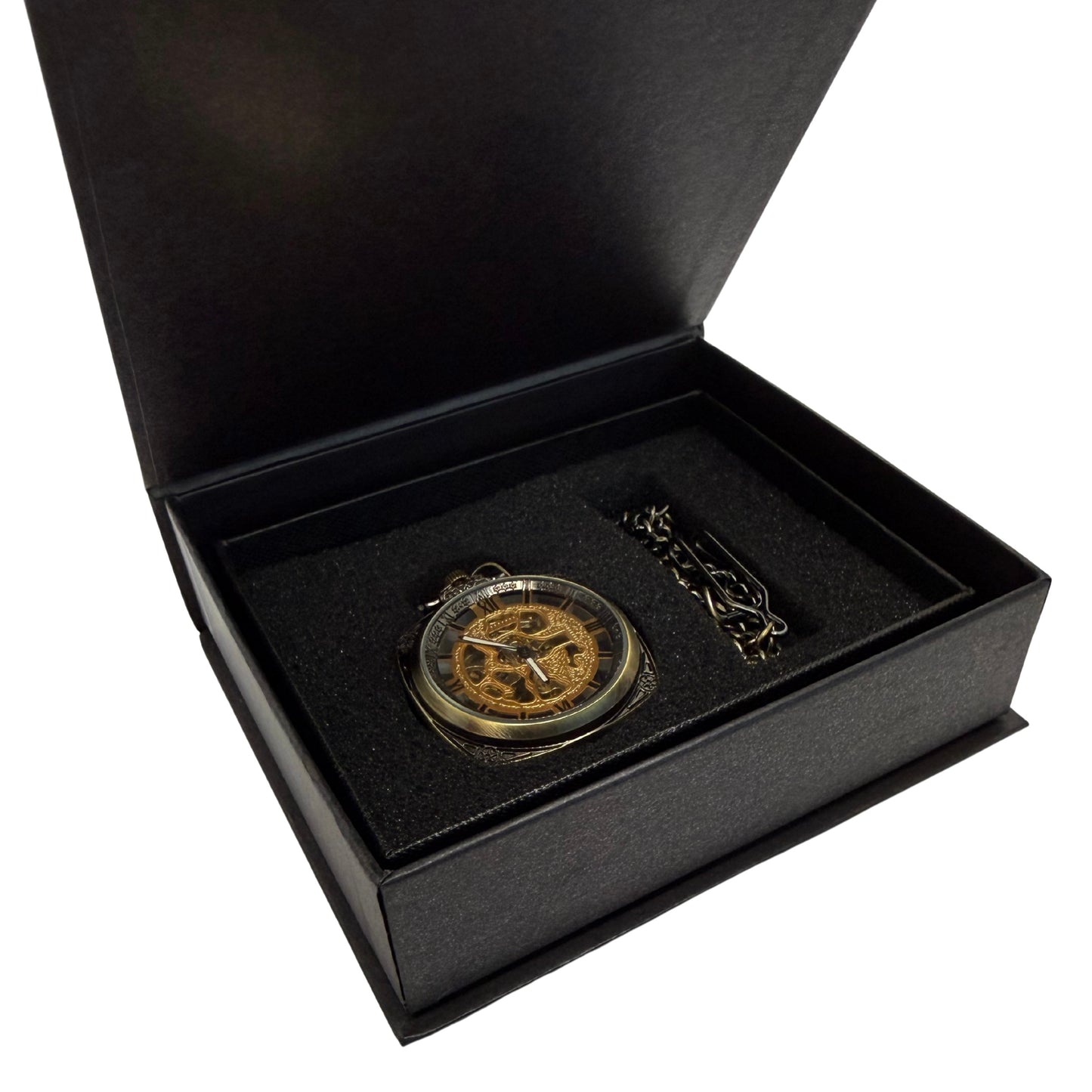 Brakenford Bronze Tone Pocket Watch