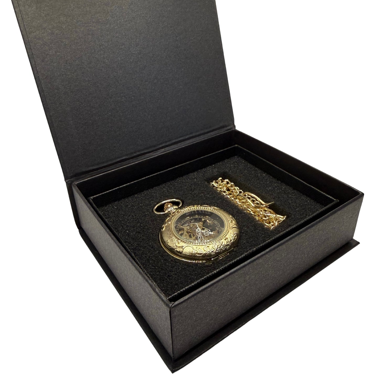Langford Gold Tone Pocket Watch