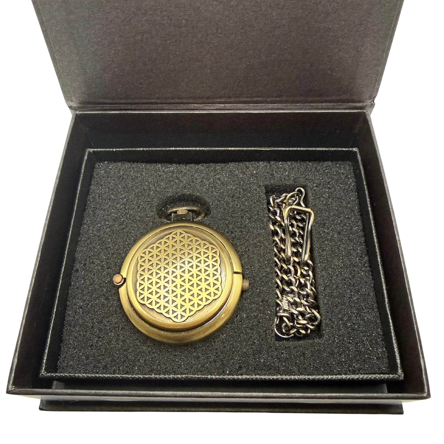 Harrowmere Bronze Tone Pocket Watch