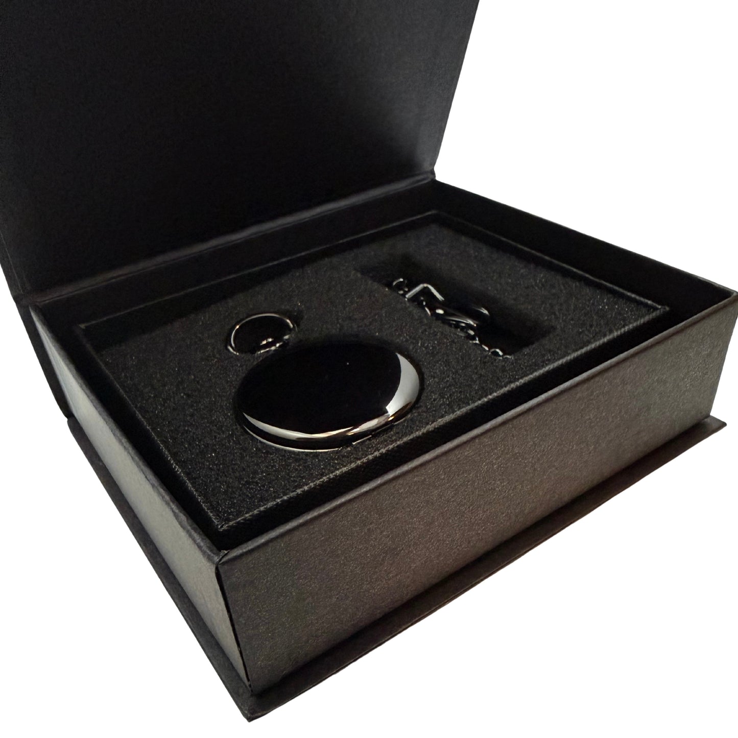 Ashcroft Black Pocket Watch