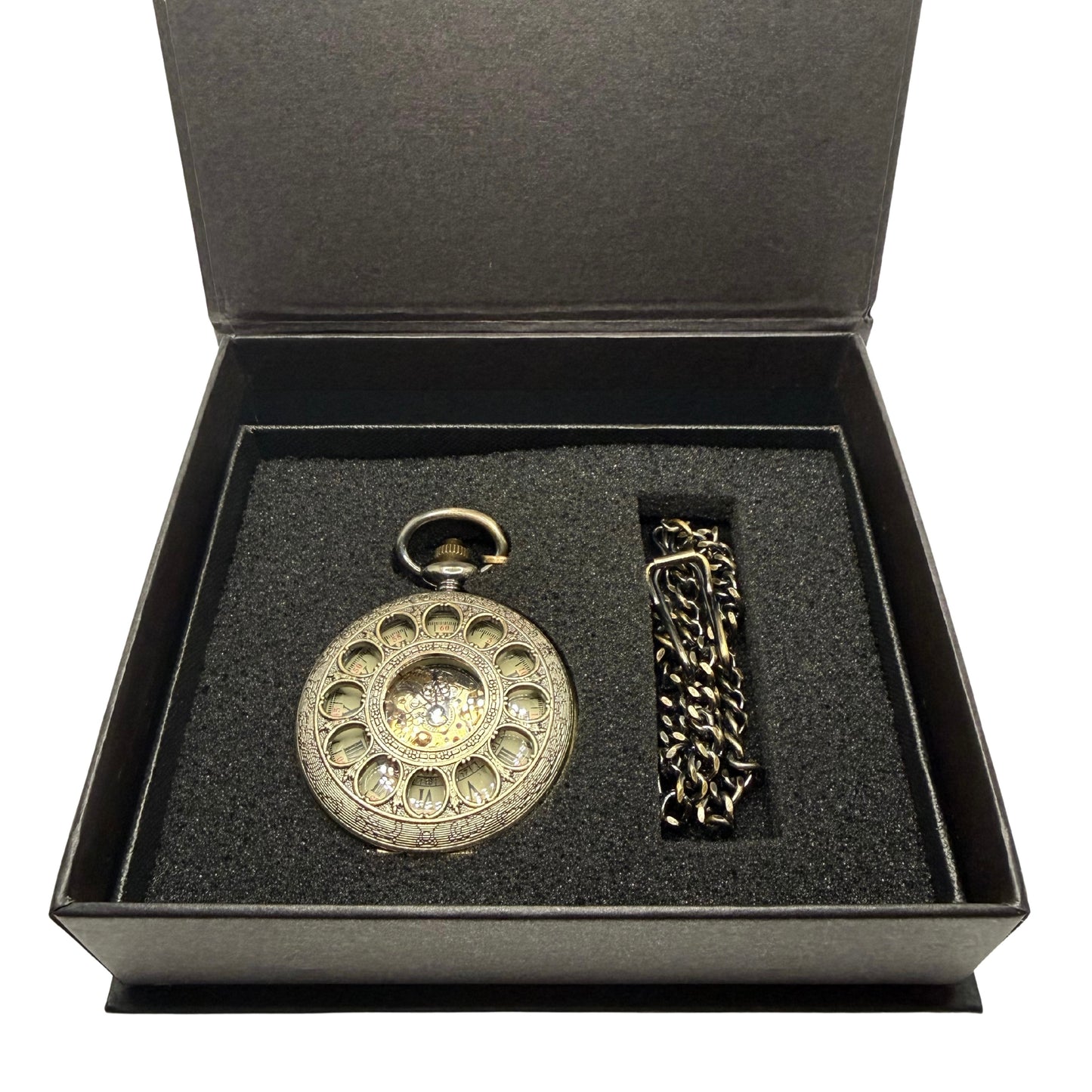 Caldermere Bronze Tone Pocket Watch