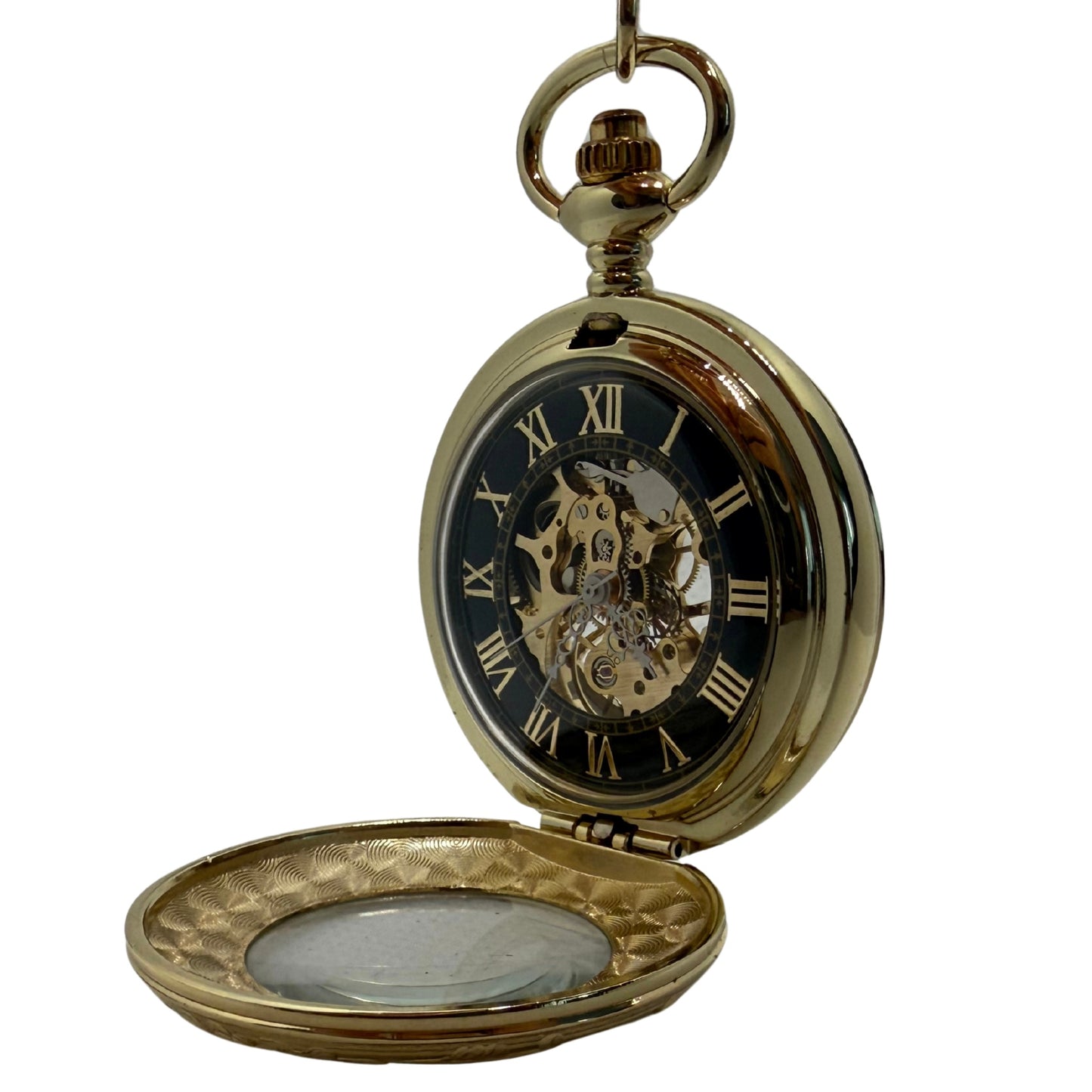Langford Gold Tone Pocket Watch
