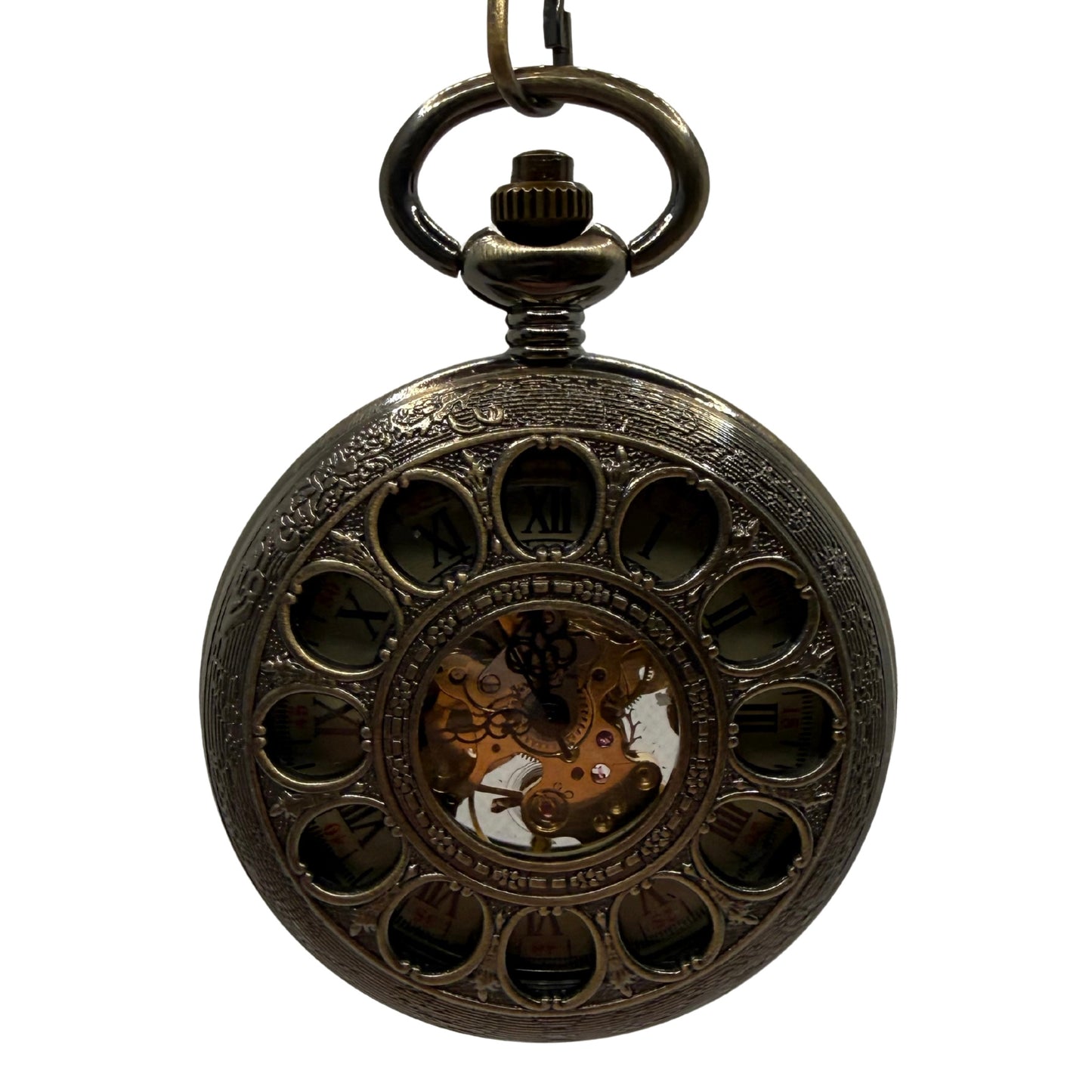 Caldermere Bronze Tone Pocket Watch