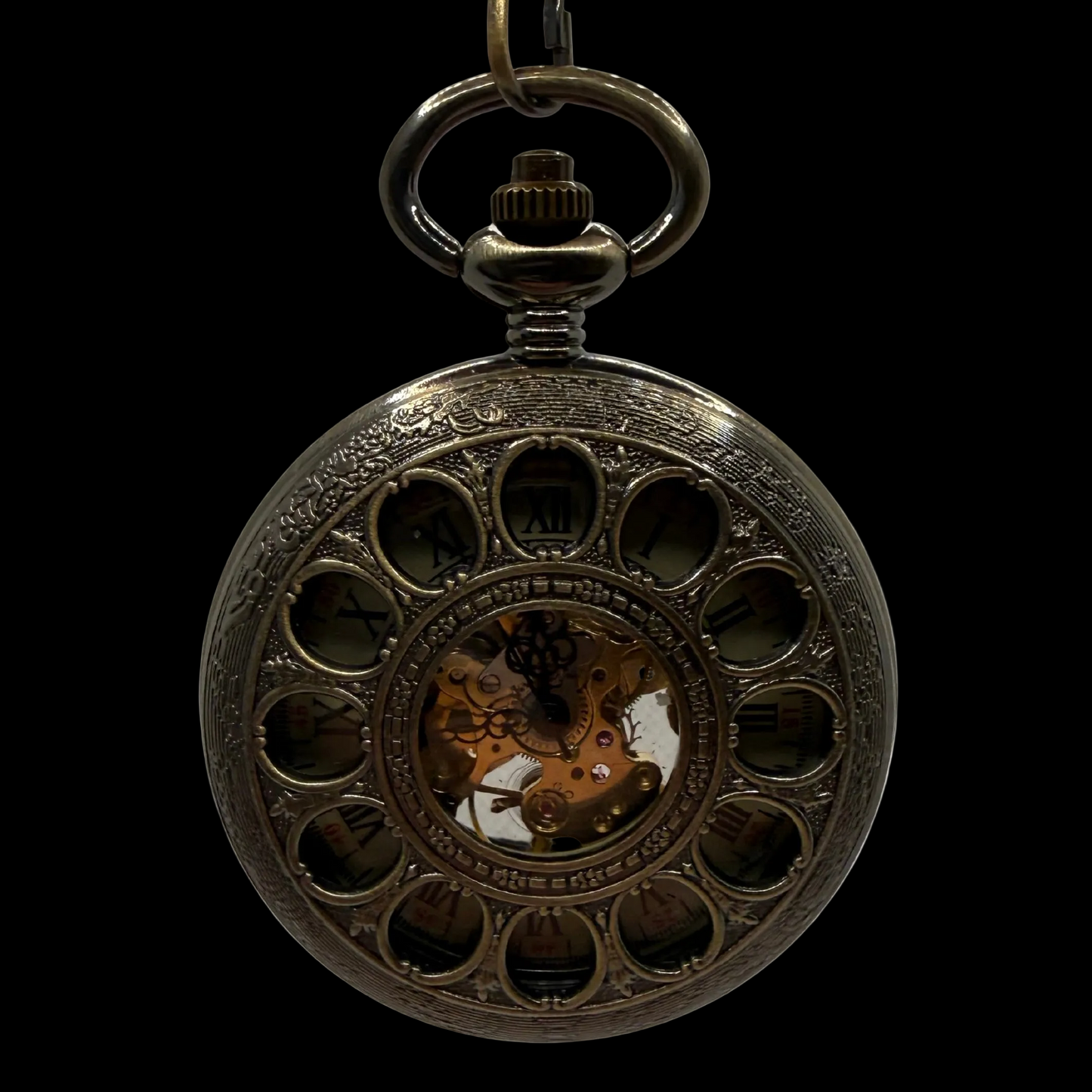 Caldermere Bronze Tone Pocket Watch