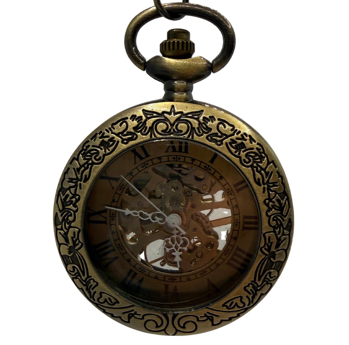 Elmswick Bronze Tone Pocket Watch