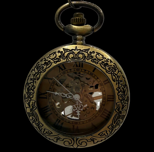 Elmswick Bronze Tone Pocket Watch