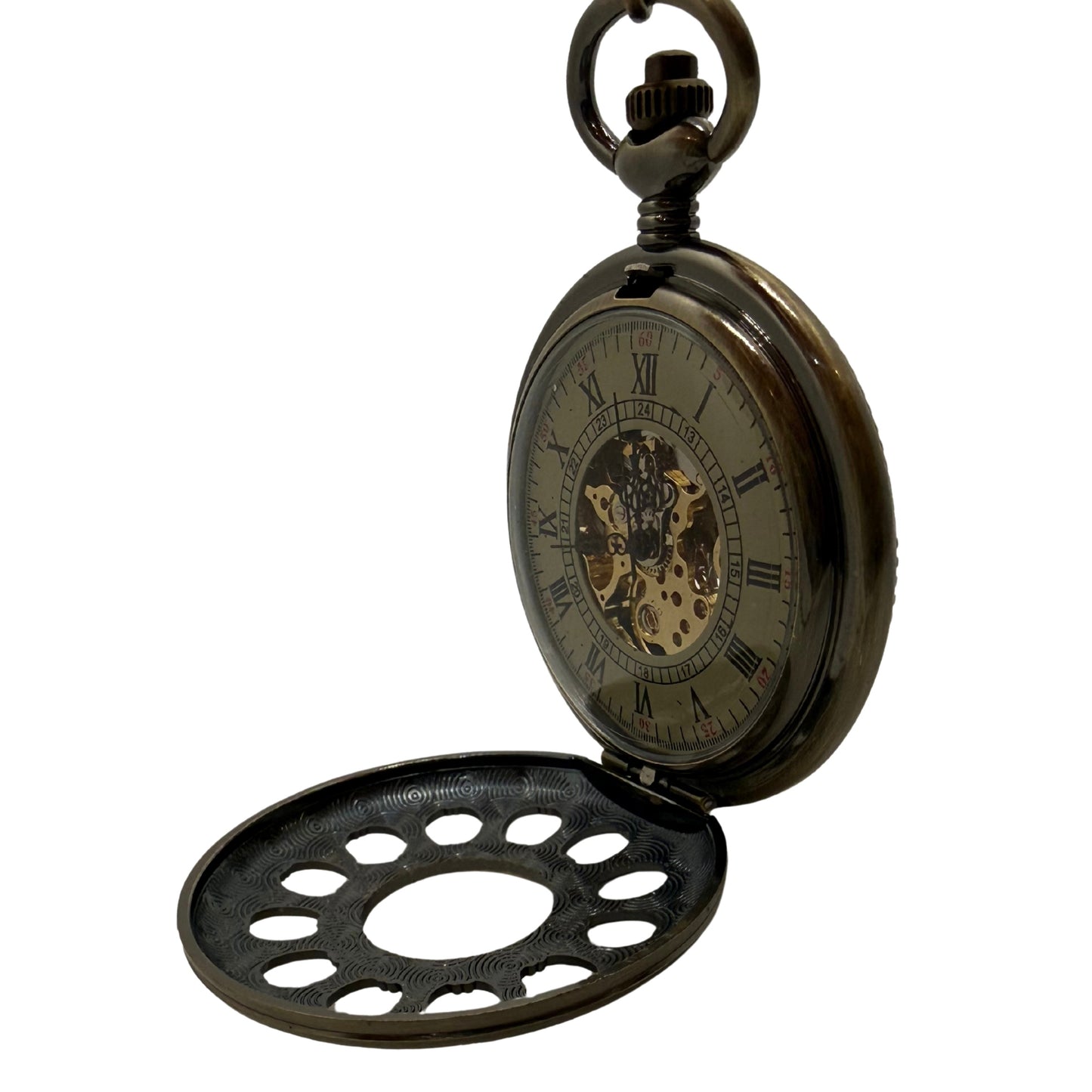 Caldermere Bronze Tone Pocket Watch