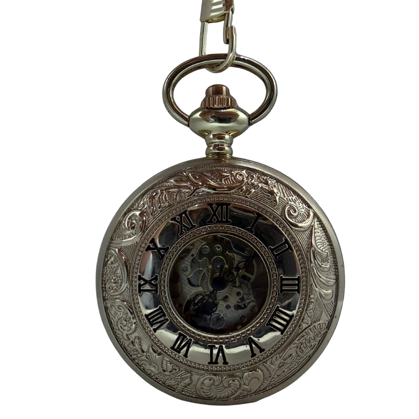 Hollingmere Gold Tone Pocket Watch