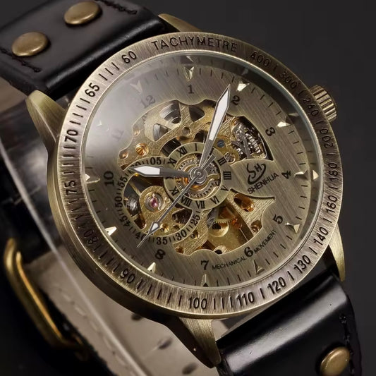 Bronze Classic Skeleton Watch