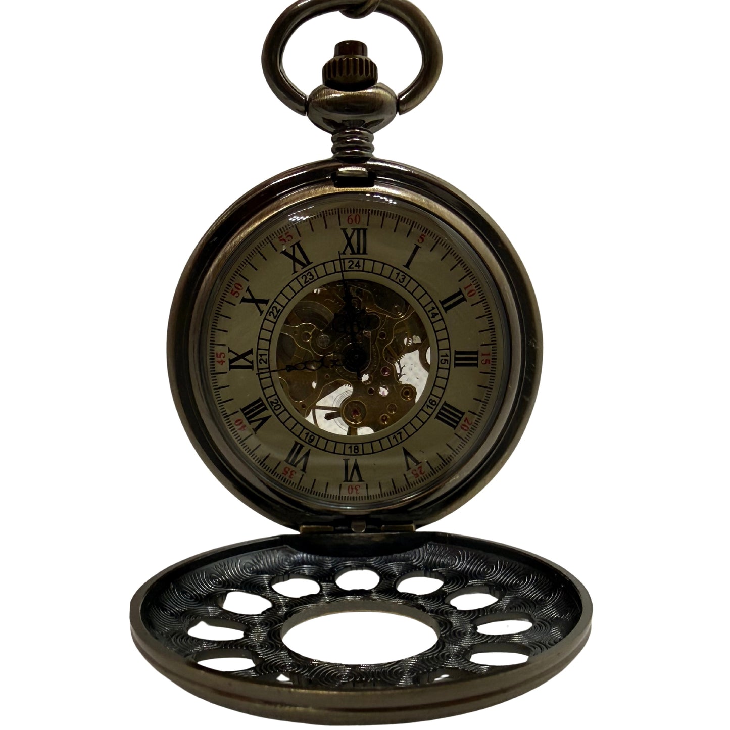 Caldermere Bronze Tone Pocket Watch