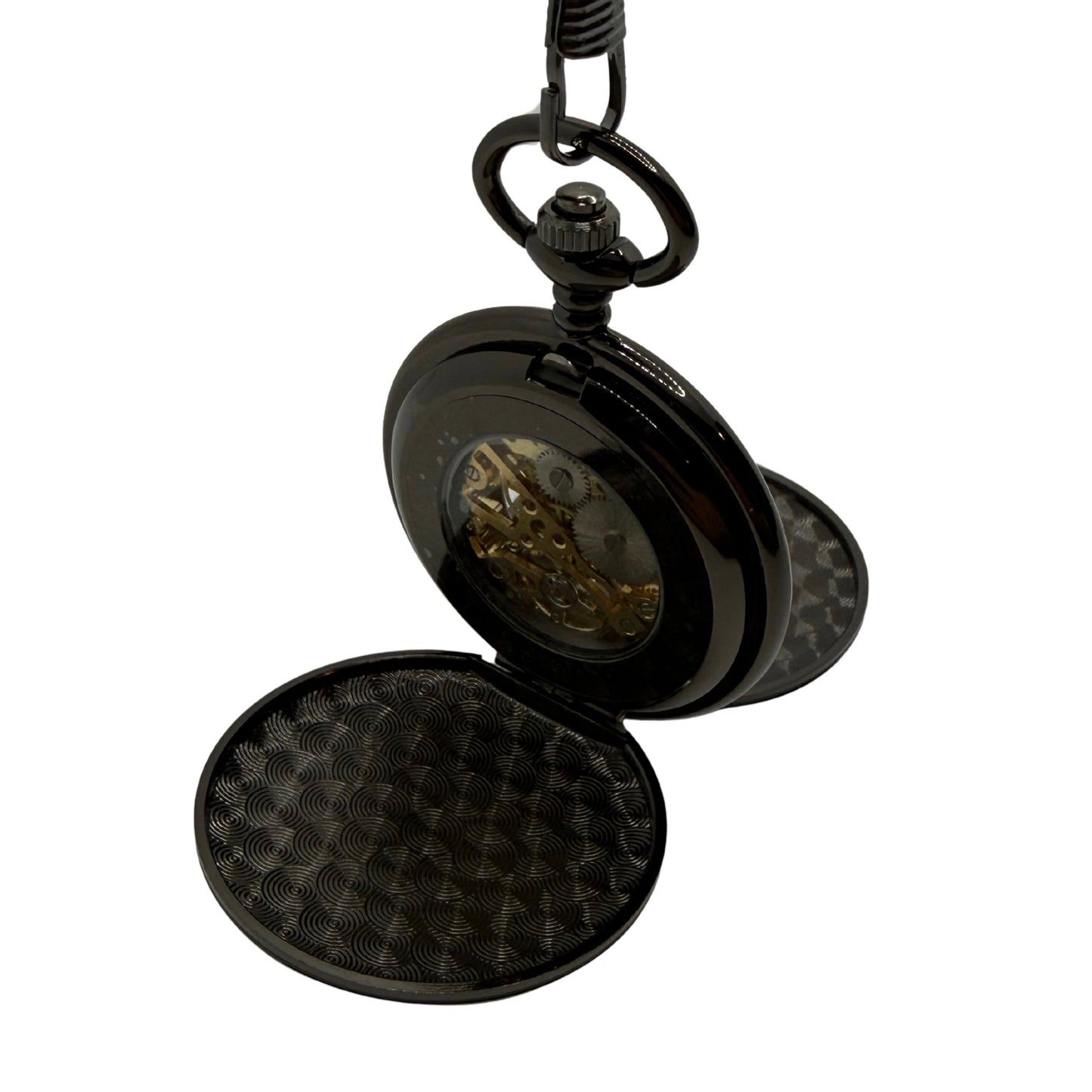 Ashcroft Black Pocket Watch