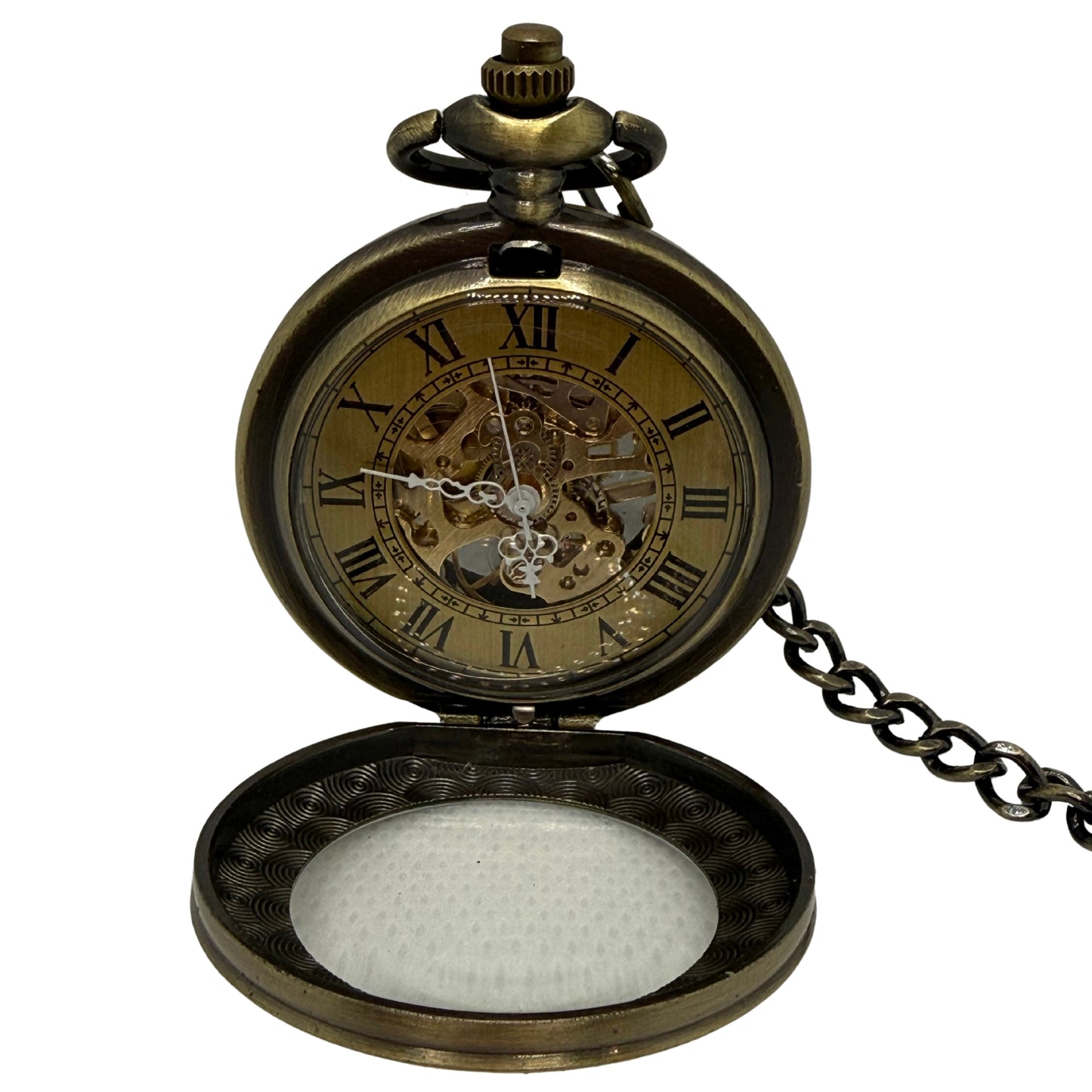 Elmswick Bronze Tone Pocket Watch