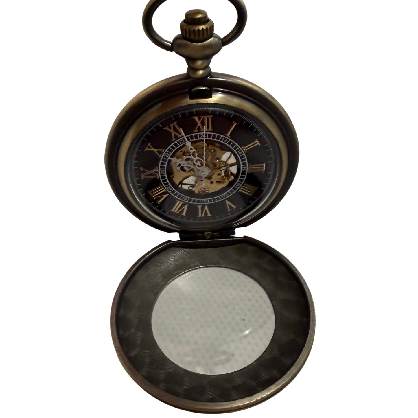 Langford Bronze Tone Pocket Watch