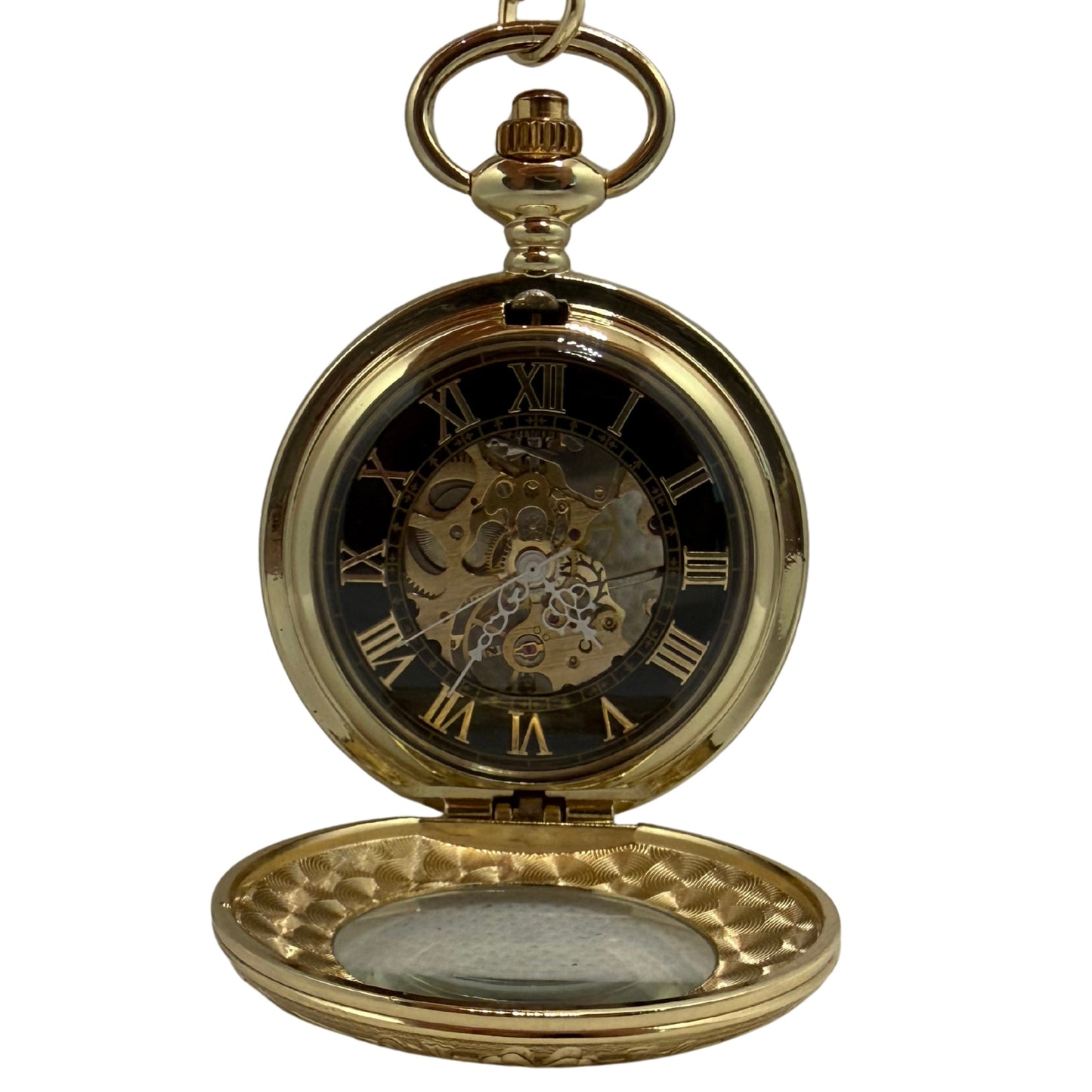 Langford Gold Tone Pocket Watch