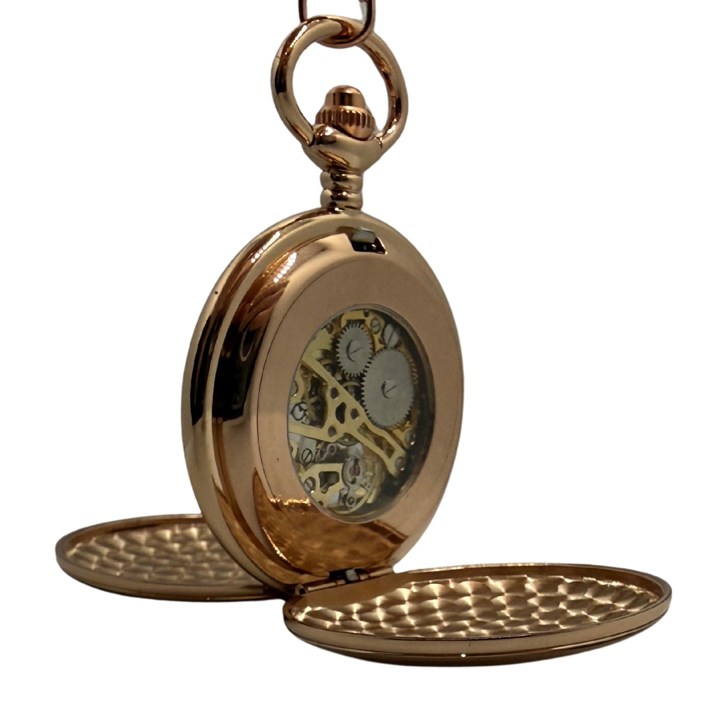 Ashcroft Rose Gold Tone Pocket Watch