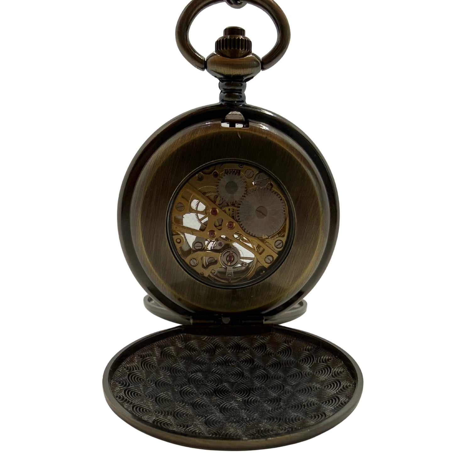 Ashcroft Bronze Tone Pocket Watch