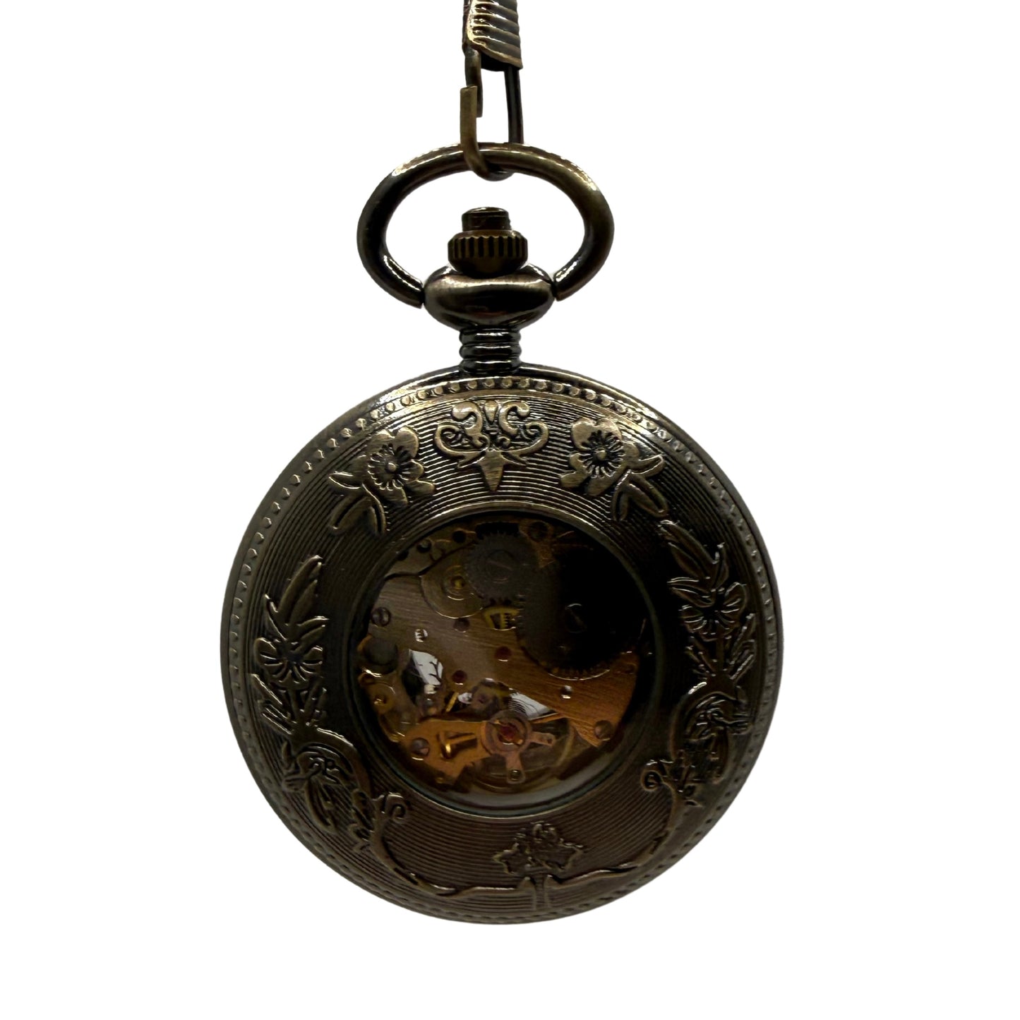 Caldermere Bronze Tone Pocket Watch