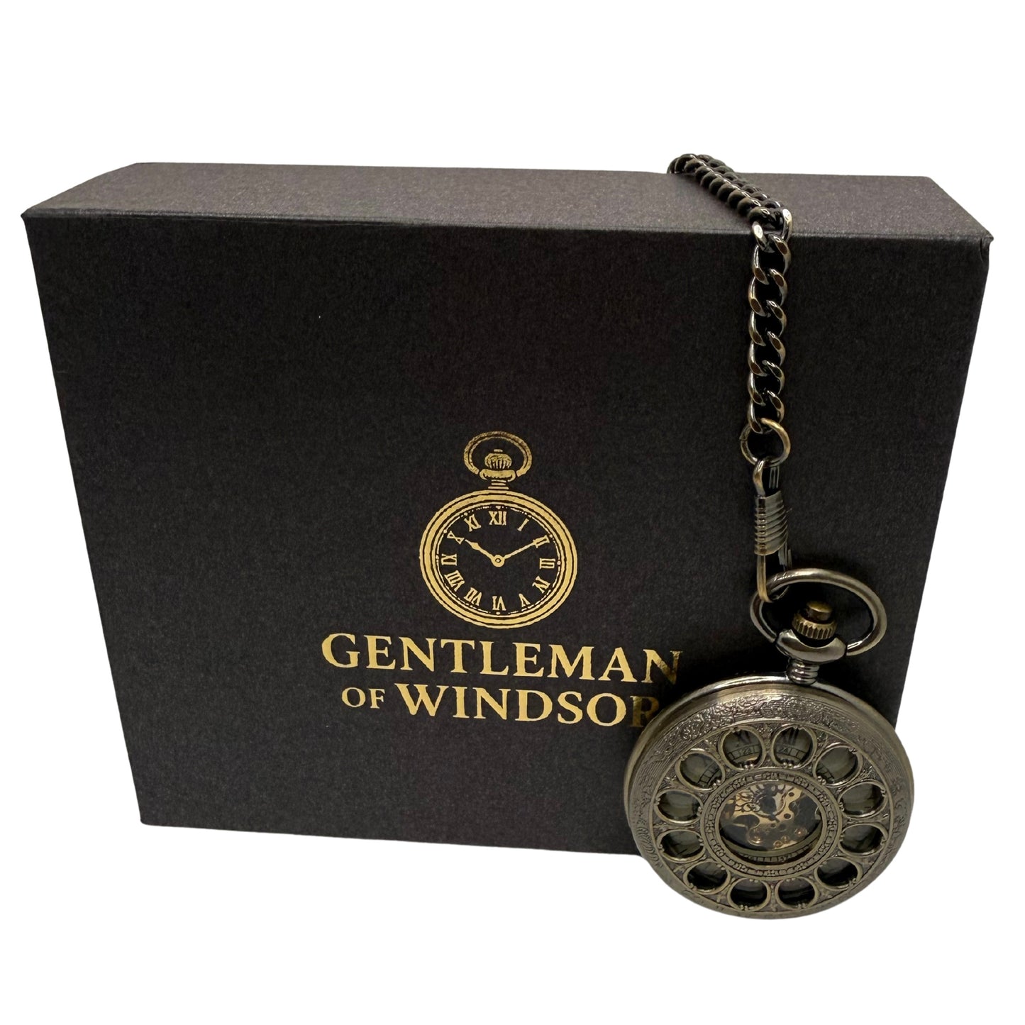 Caldermere Bronze Tone Pocket Watch