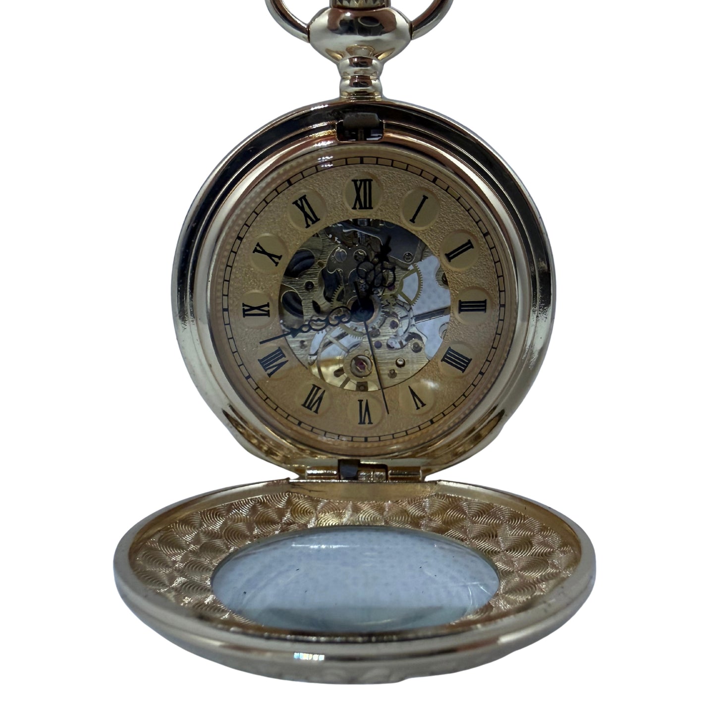 Langmere Gold Tone Pocket Watch