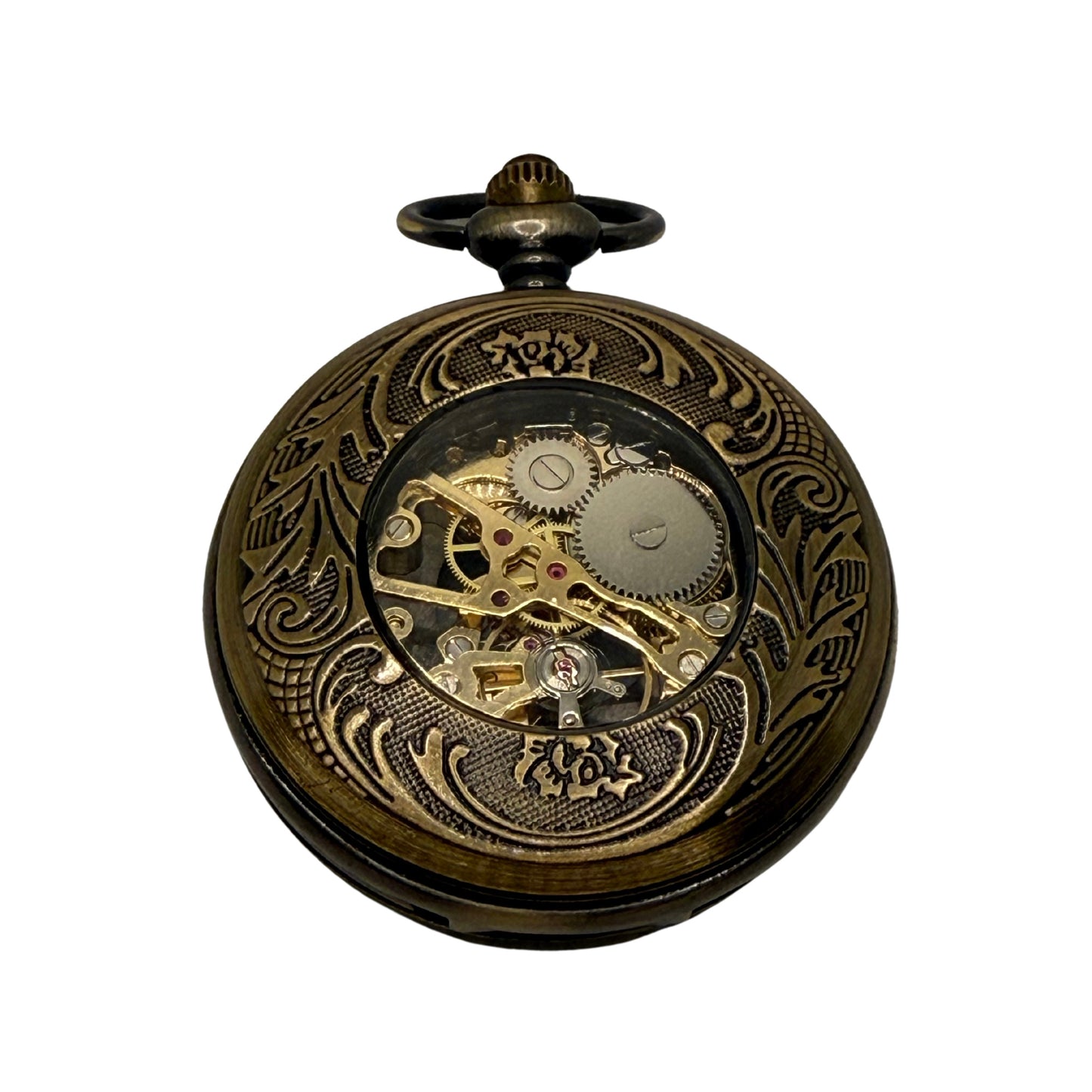 Langford Bronze Tone Pocket Watch
