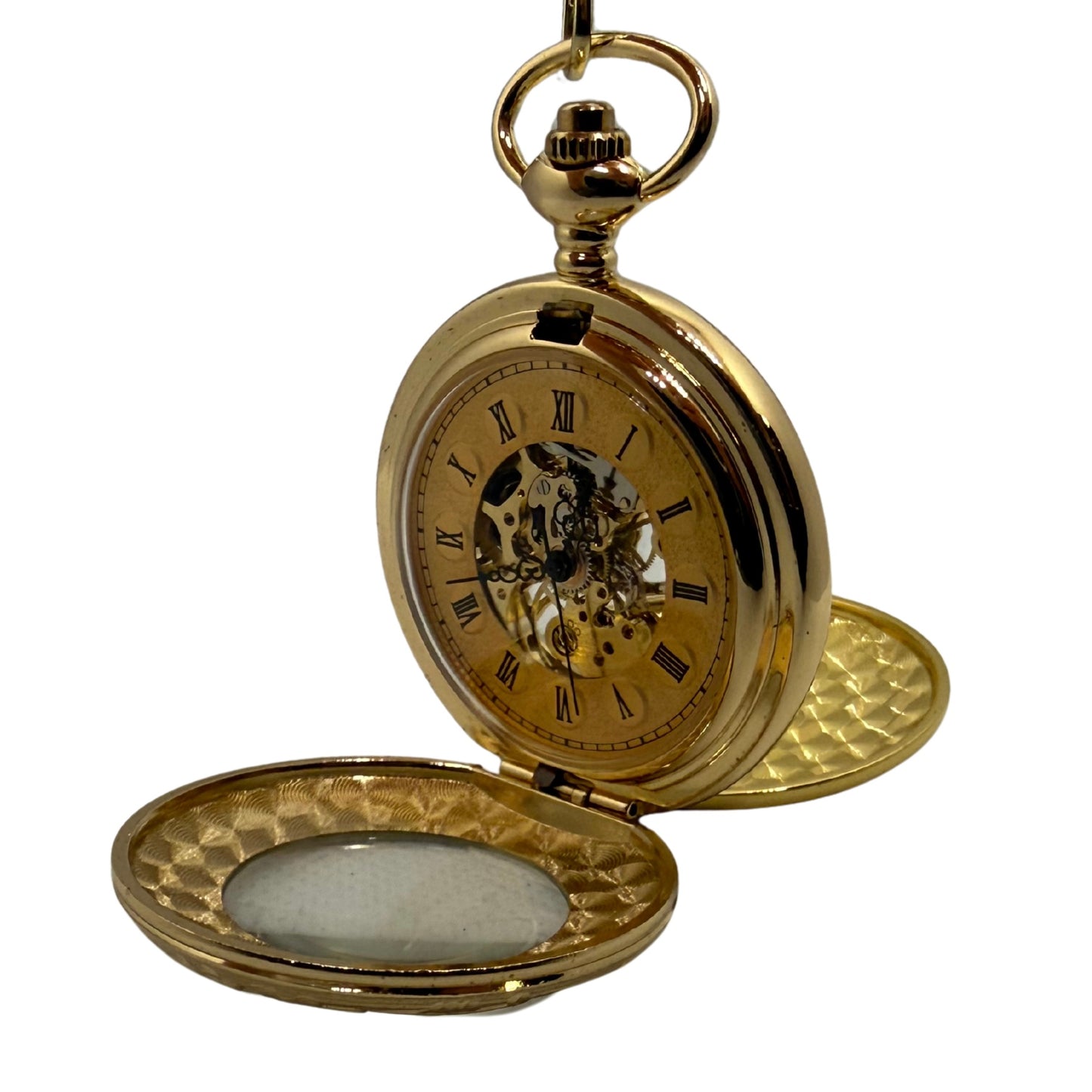 Langmere Gold Tone Pocket Watch
