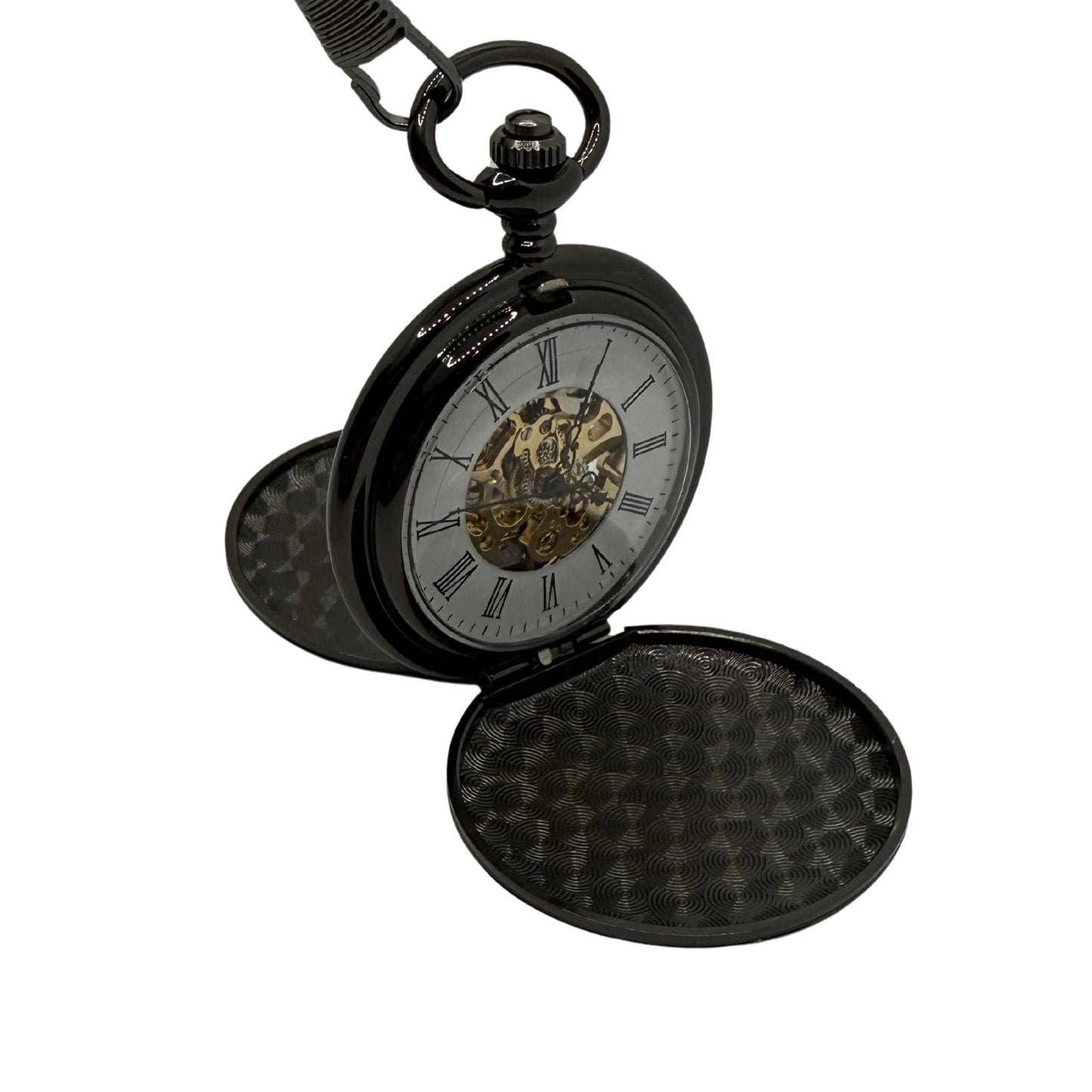 Ashcroft Black Pocket Watch