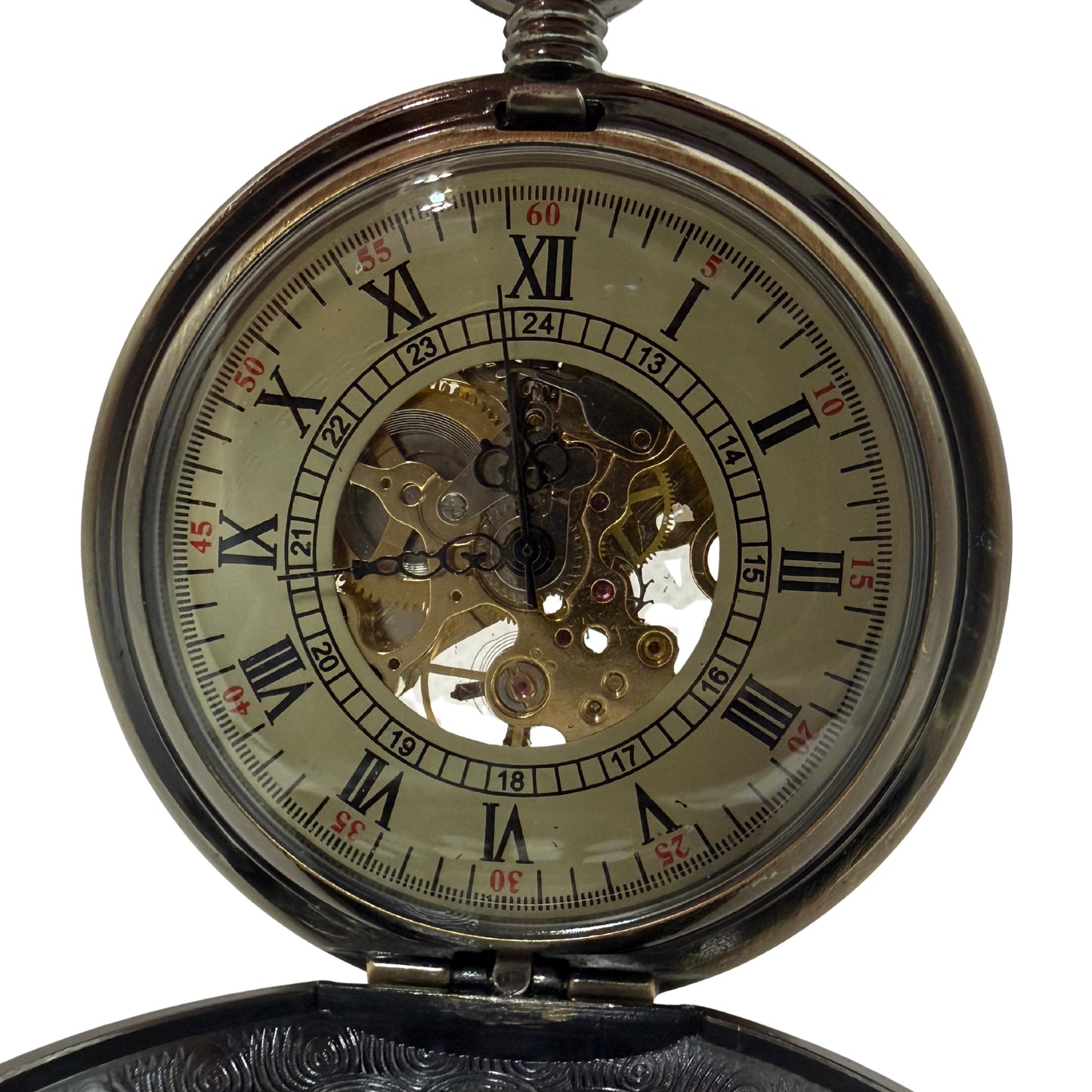 Caldermere Bronze Tone Pocket Watch