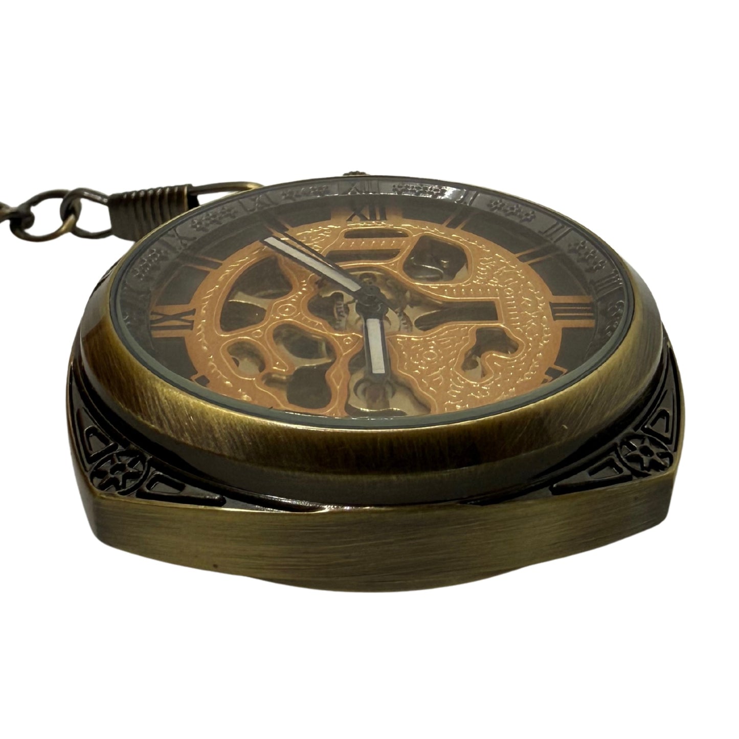 Brakenford Bronze Tone Pocket Watch