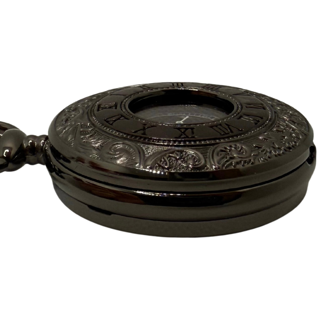 Hollingwick Black Pocket Watch