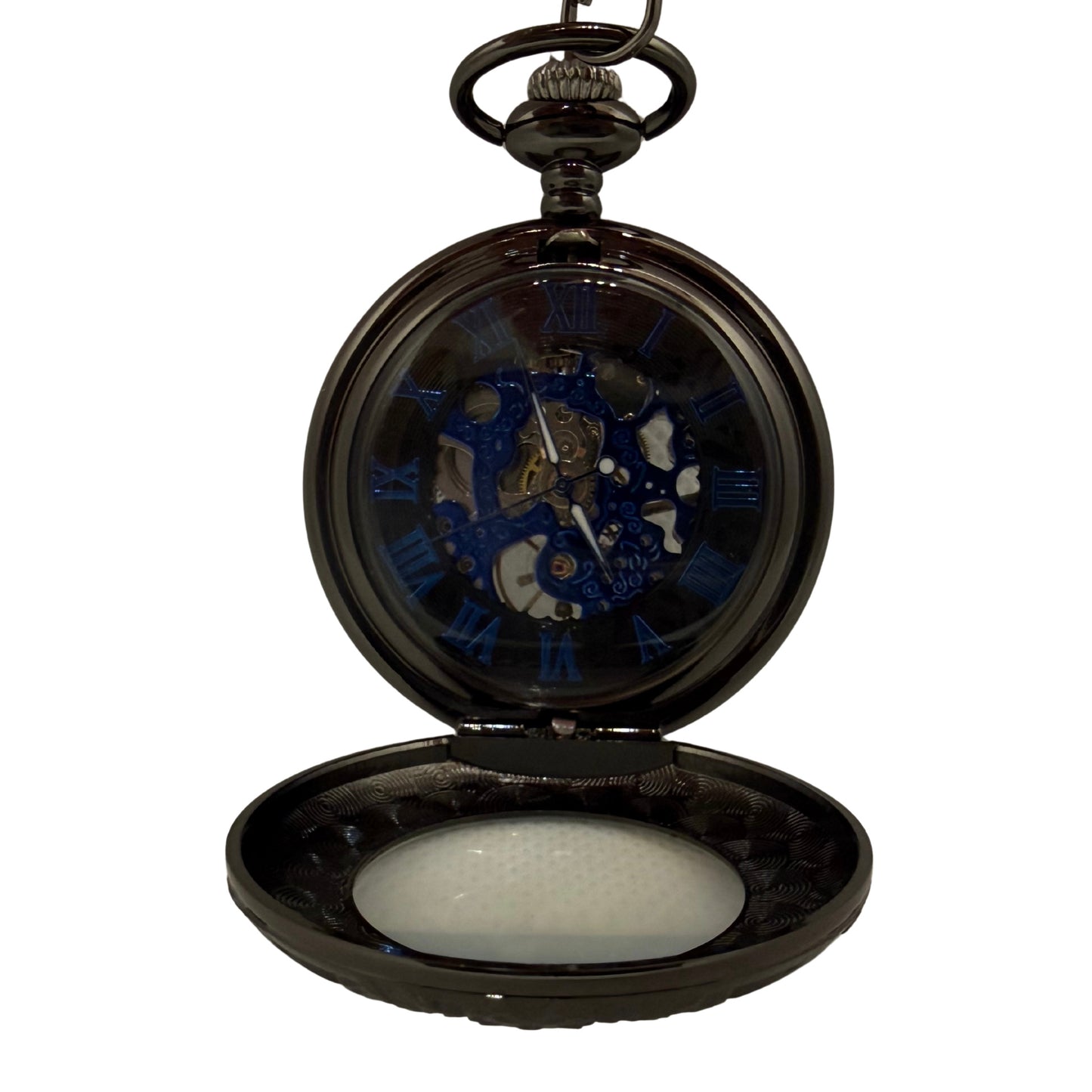 Langford Black Pocket Watch