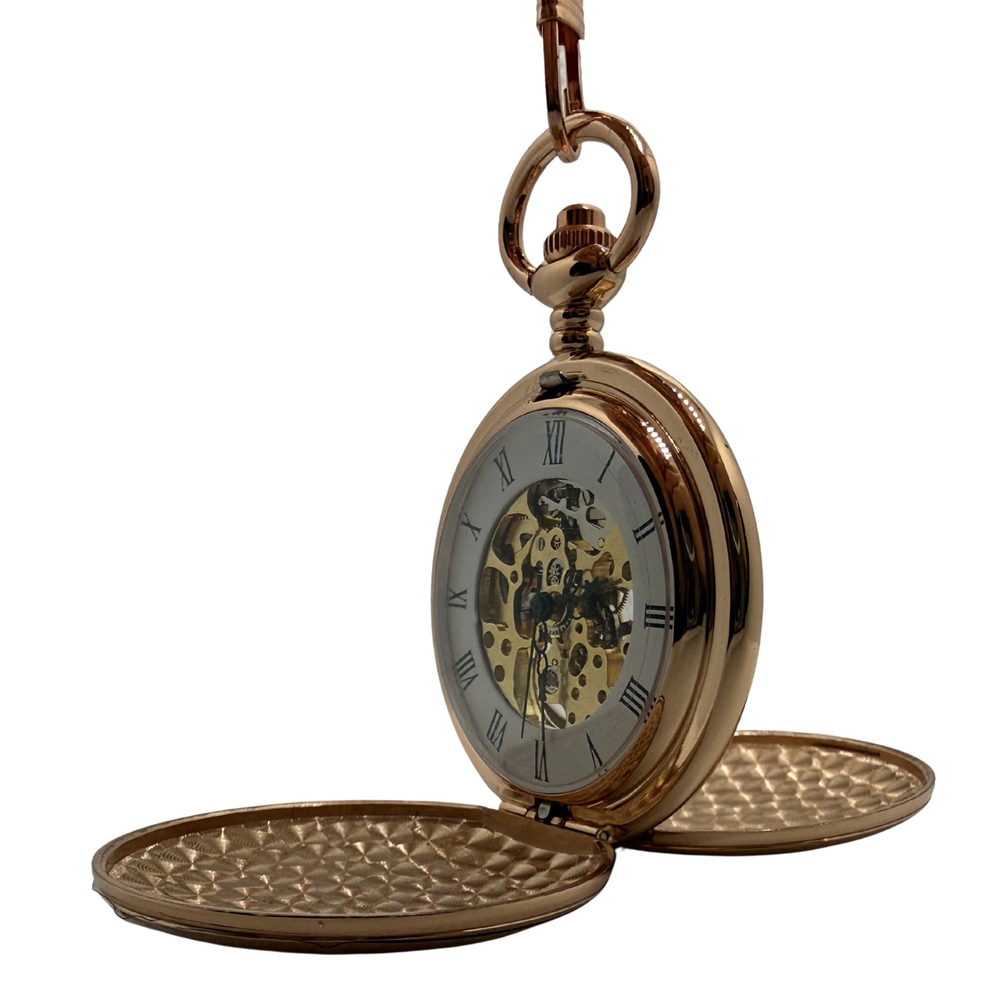 Ashcroft Rose Gold Tone Pocket Watch