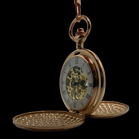 Ashcroft Rose Gold Tone Pocket Watch