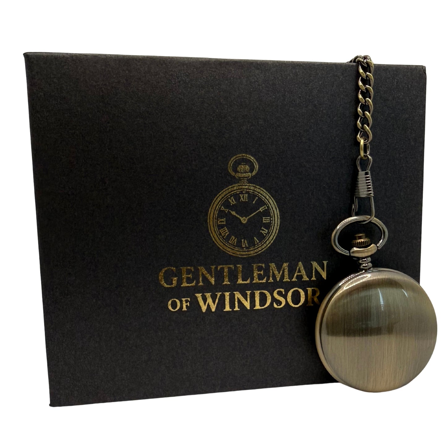 Ashcroft Bronze Tone Pocket Watch