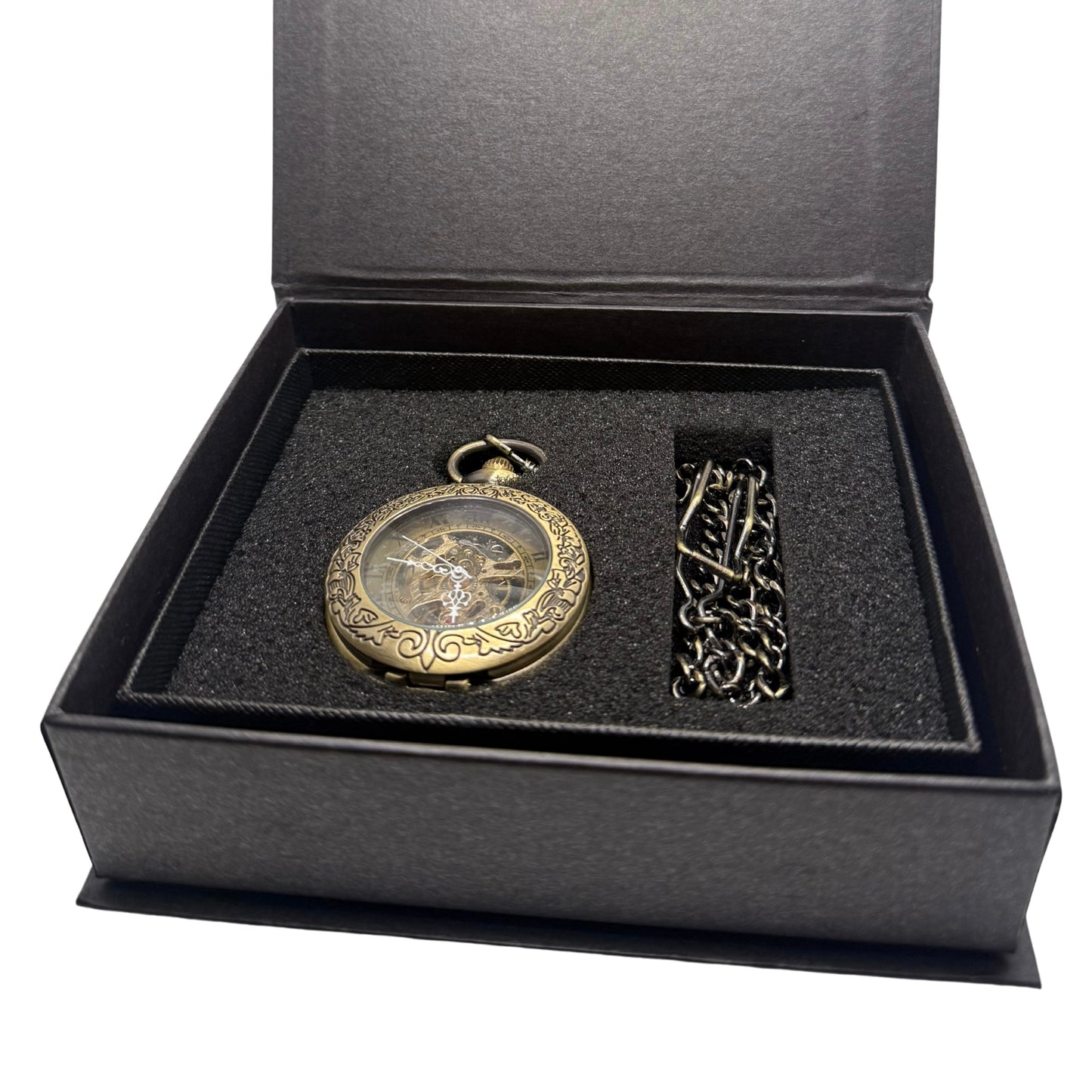 Elmswick Bronze Tone Pocket Watch