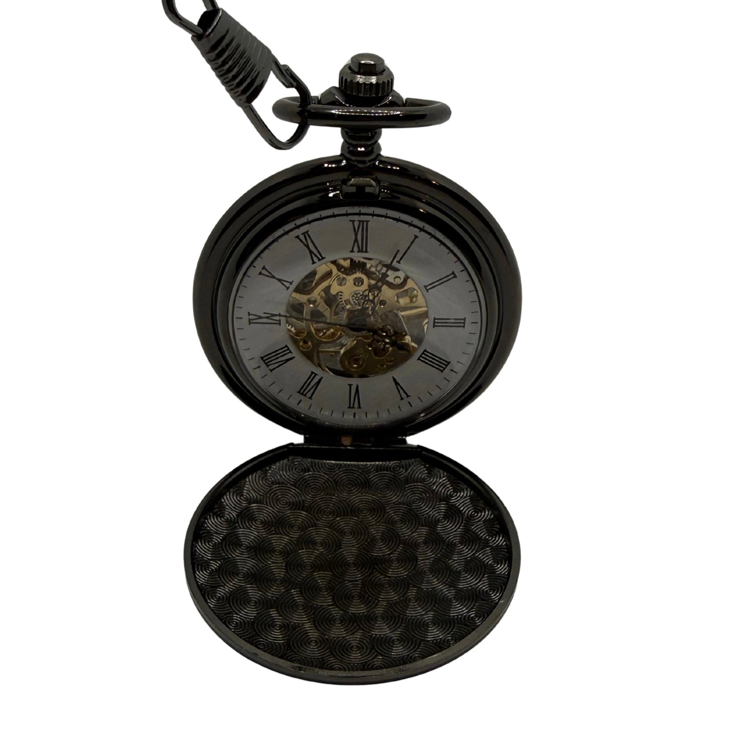 Ashcroft Black Pocket Watch