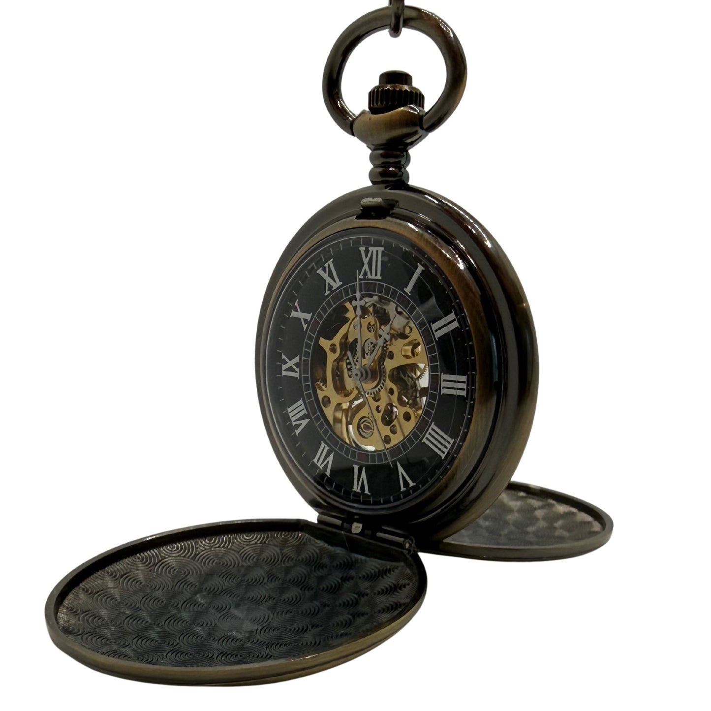 Ashcroft Bronze Tone Pocket Watch