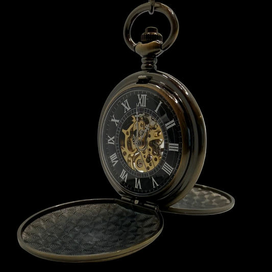 Ashcroft Bronze Tone Pocket Watch