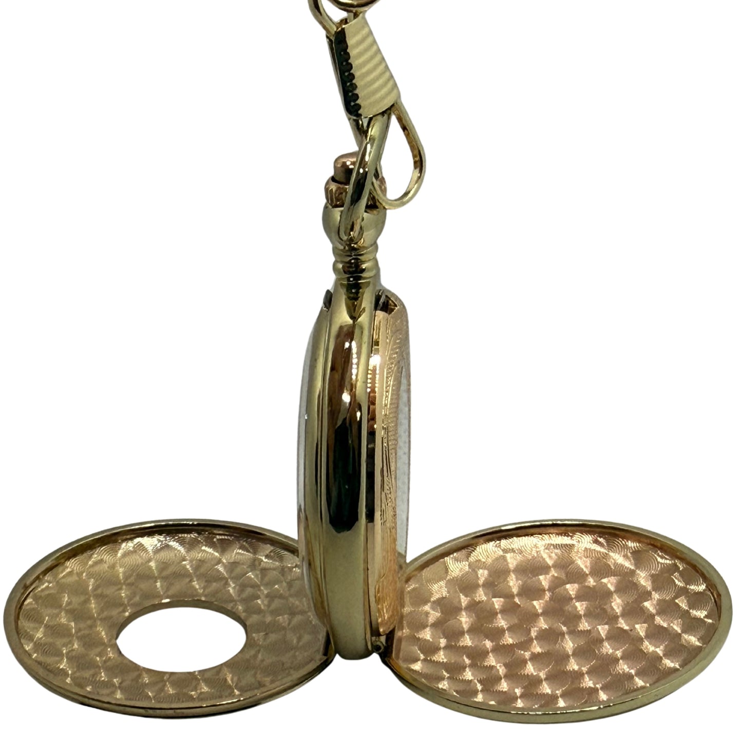 Hollingmere Gold Tone Pocket Watch