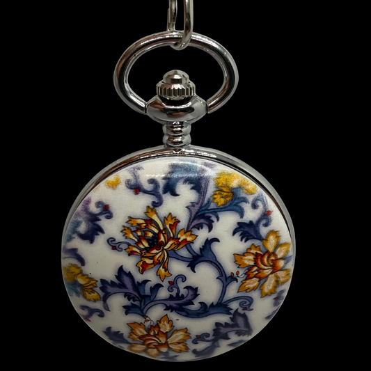 Rosemere Floral Pocket Watch