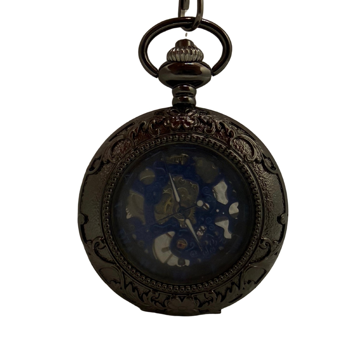 Langford Black Pocket Watch