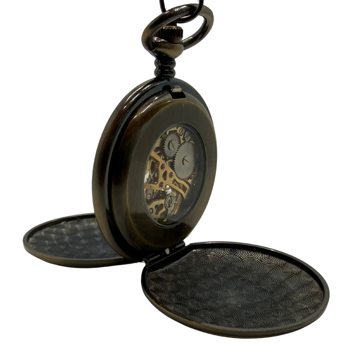Ashcroft Bronze Tone Pocket Watch