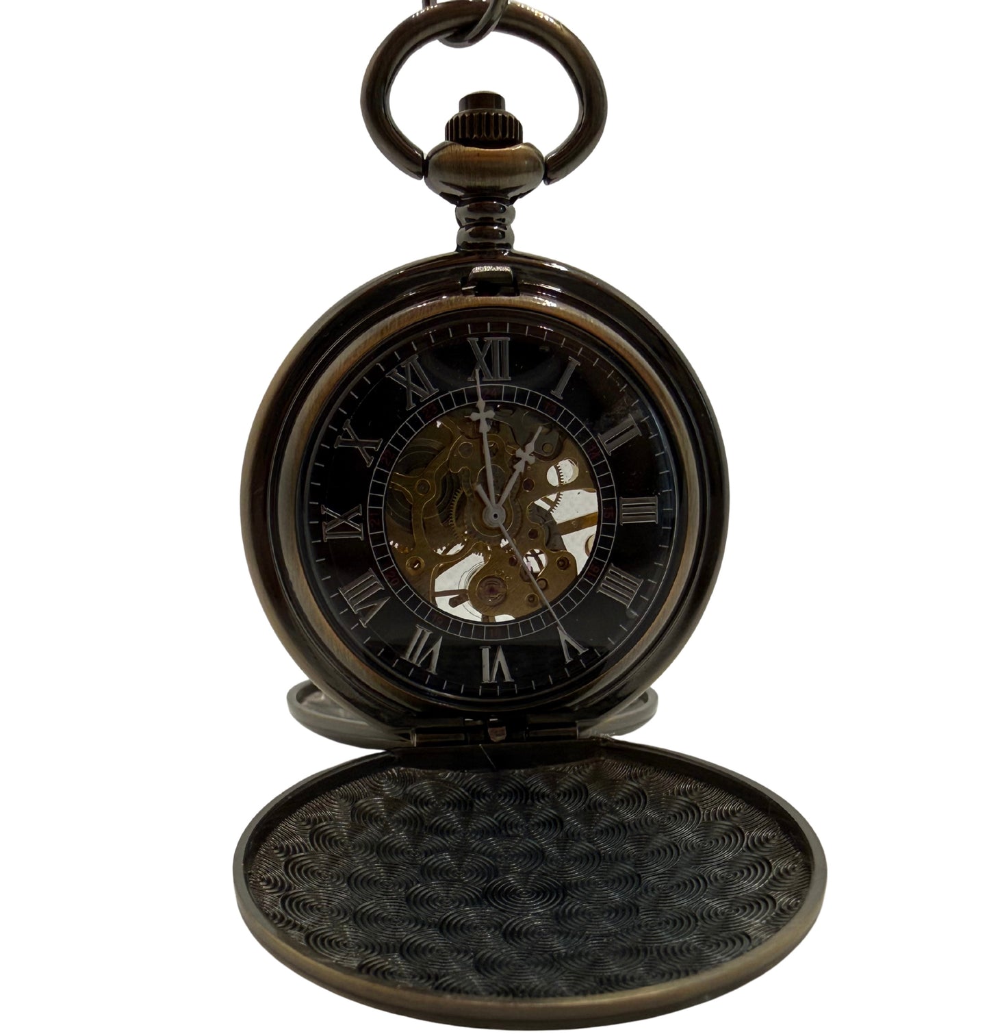 Ashcroft Bronze Tone Pocket Watch